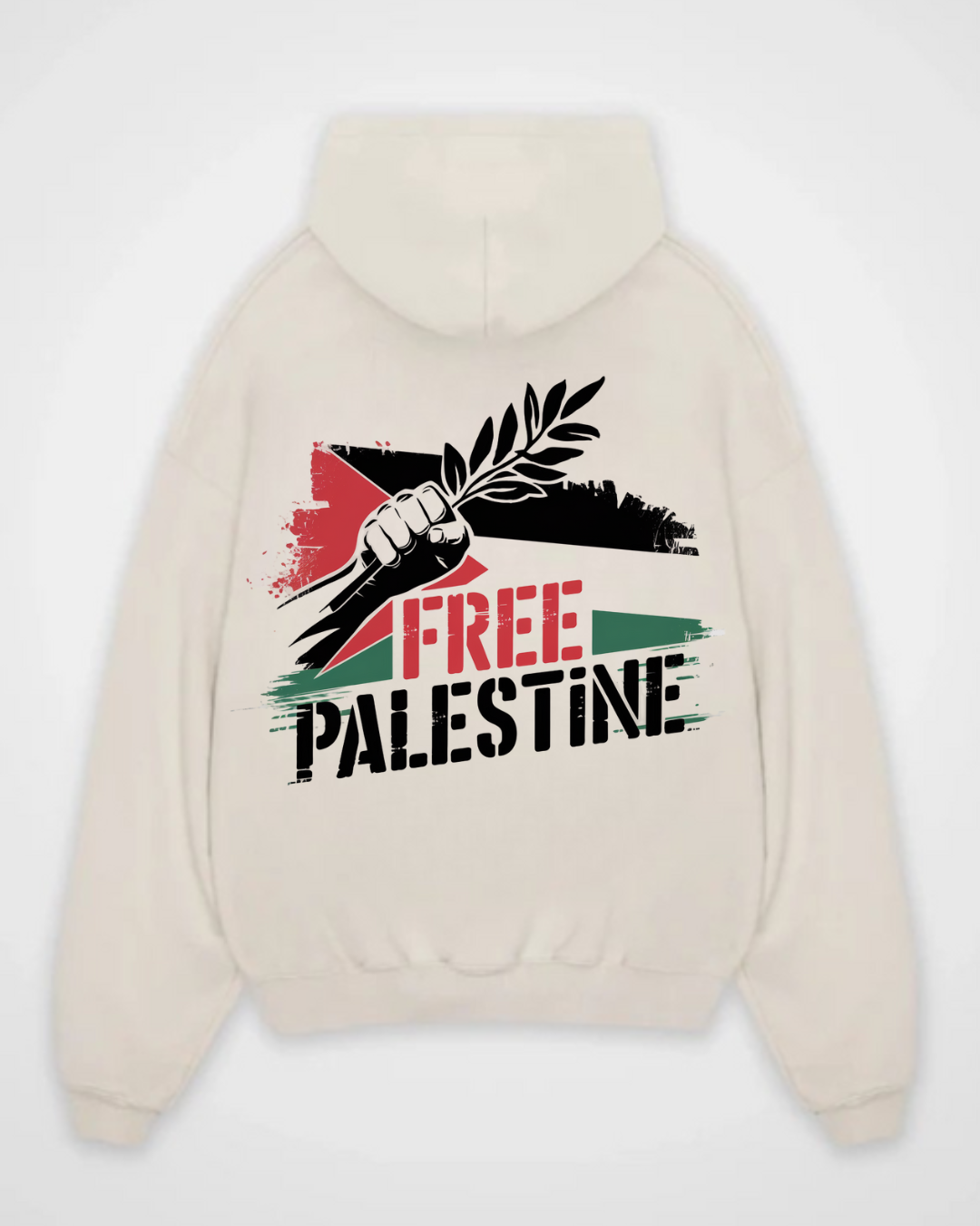Free Palestine Backprint Hoodie