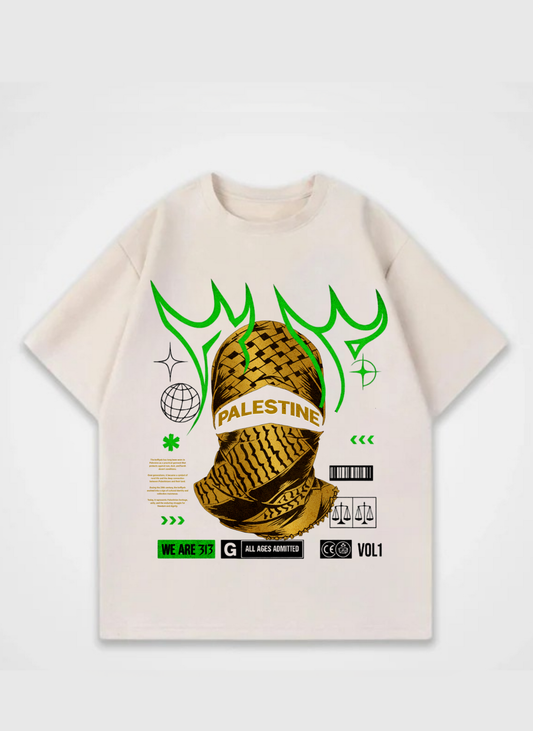 Palestine Keffiyeh Gold Edition