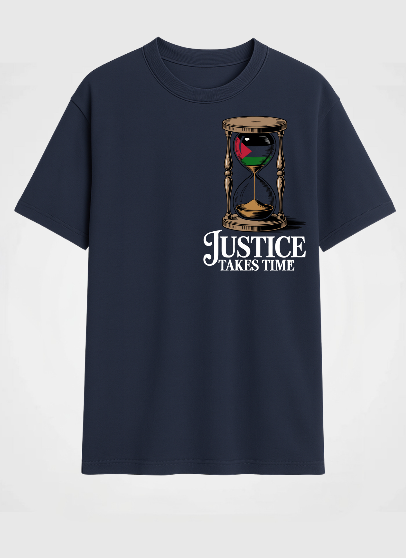 Justice Takes Time Basic Shirt