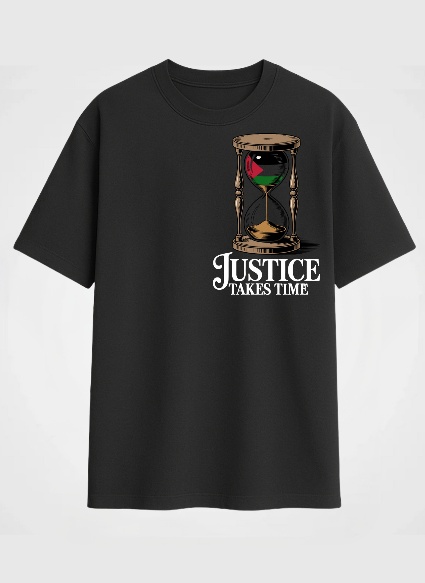 Justice Takes Time Basic Shirt
