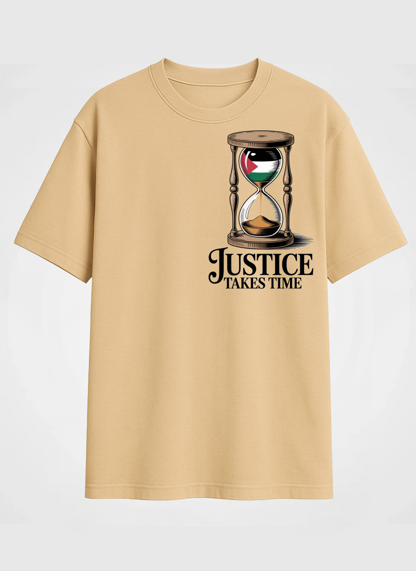 Justice Takes Time Basic Shirt