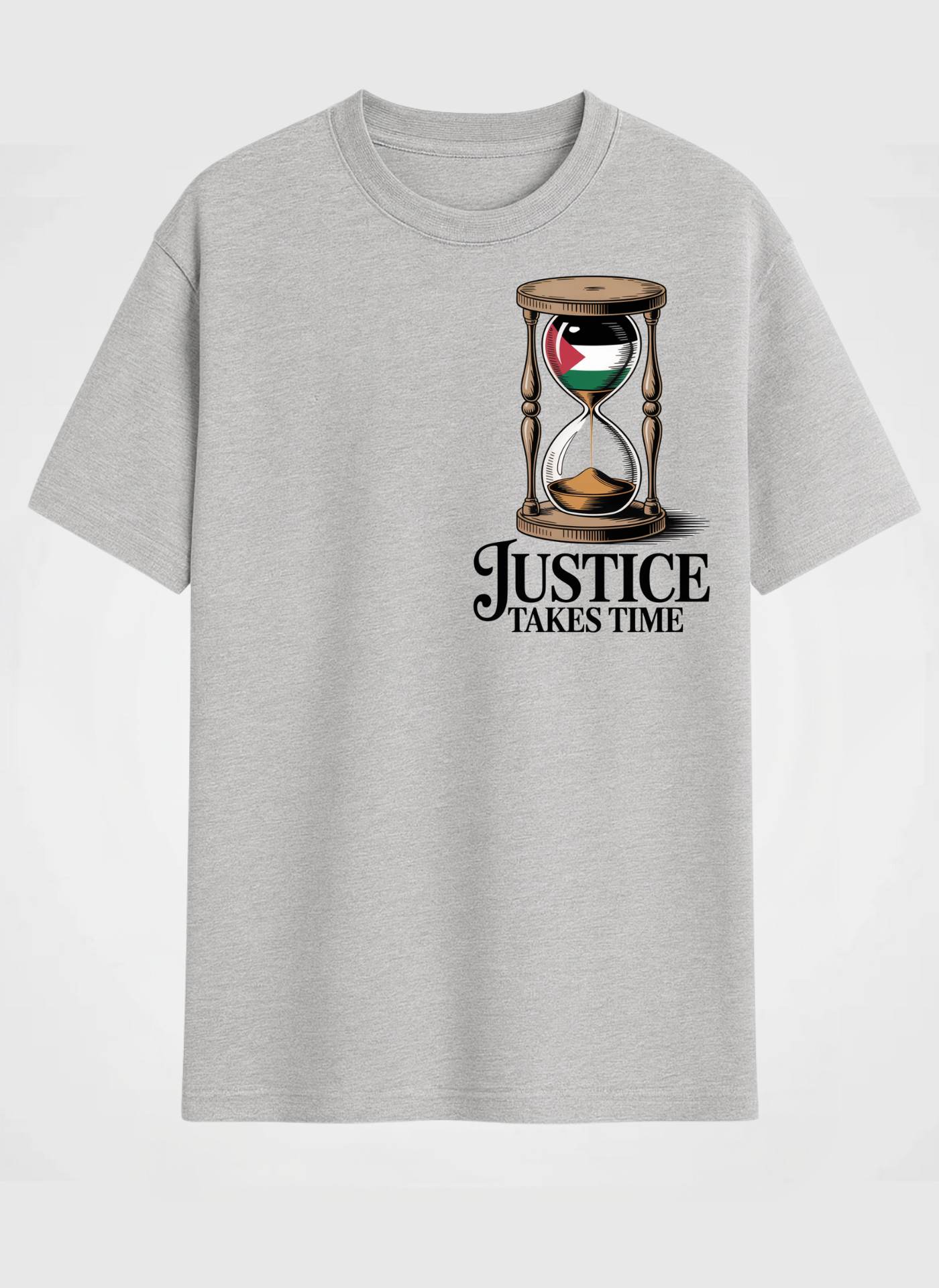 Justice Takes Time Basic Shirt