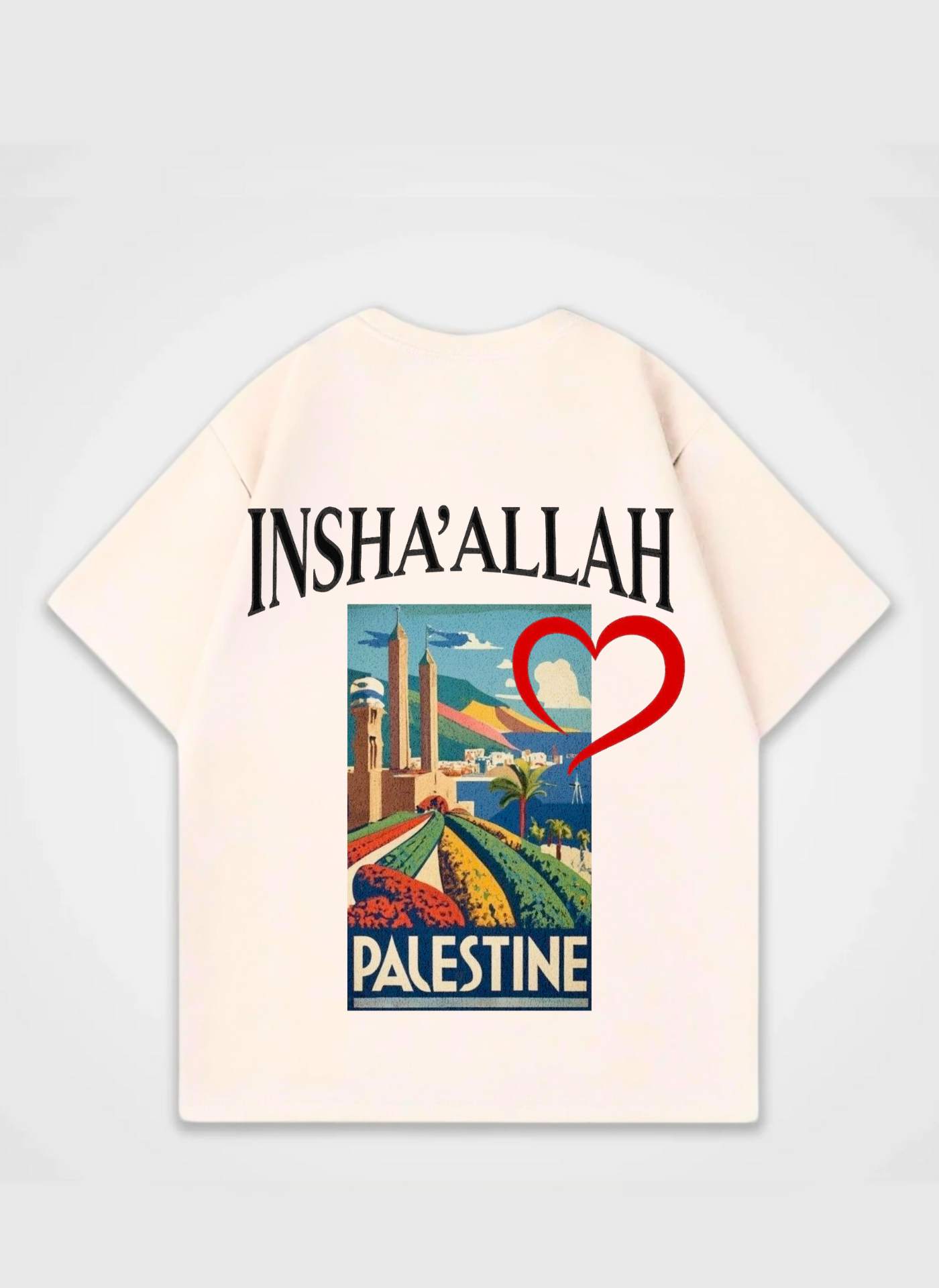 Visit Palestine Backprint