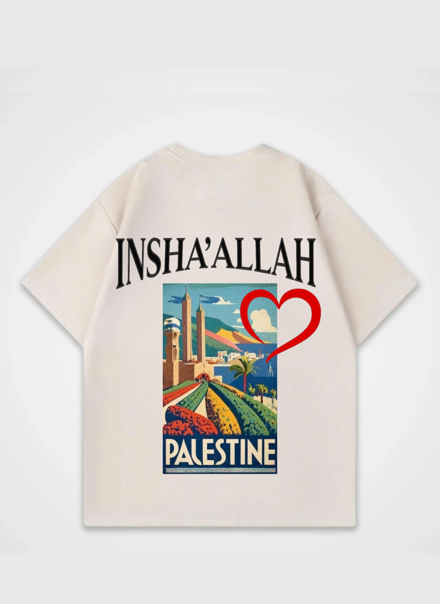 Visit Palestine Backprint