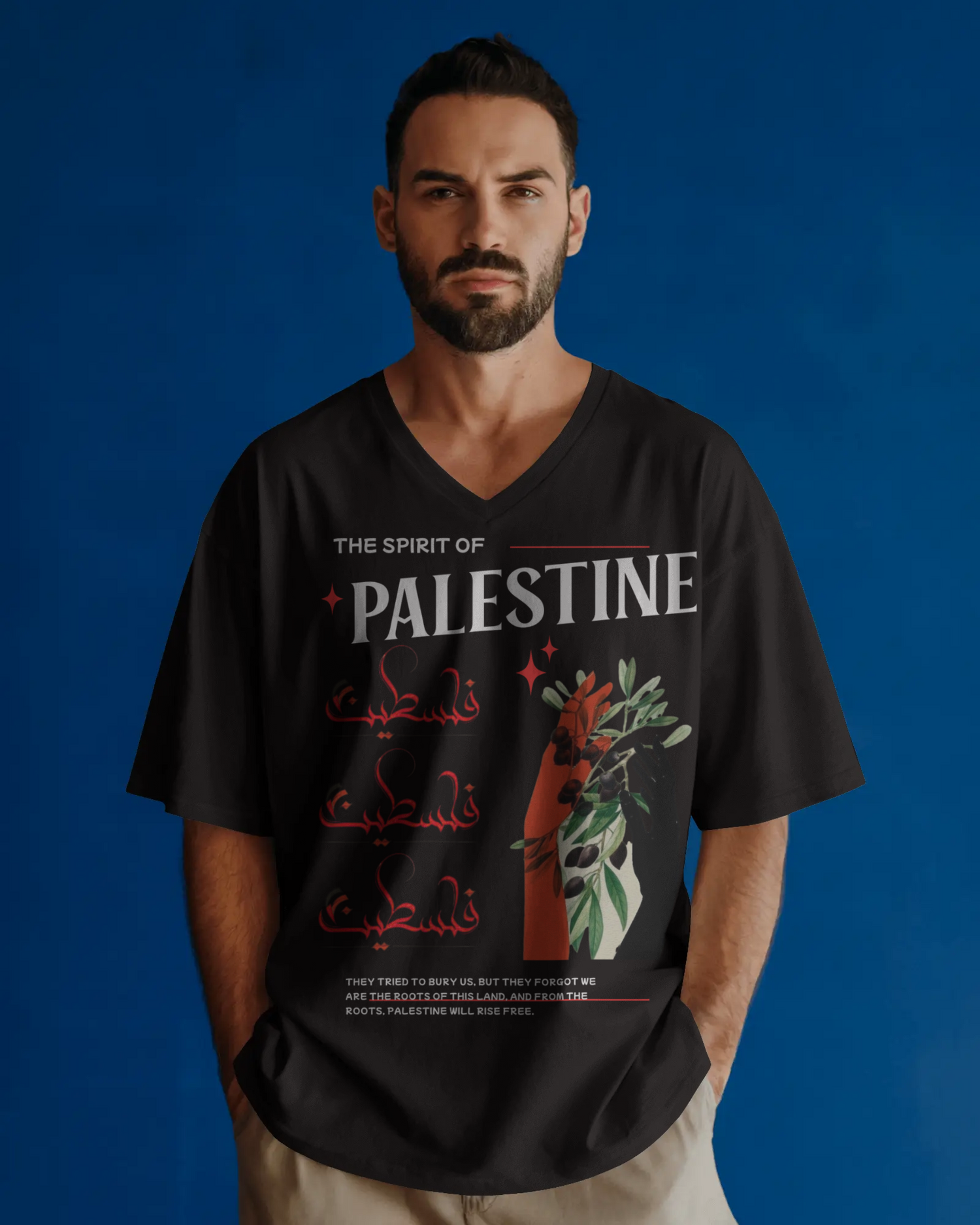 Palestine Oversized Shirts