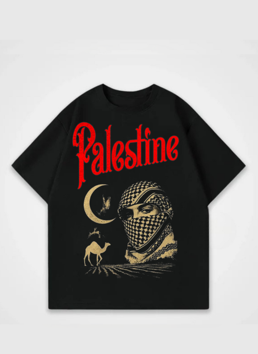 Palestine Keffiyeh Black