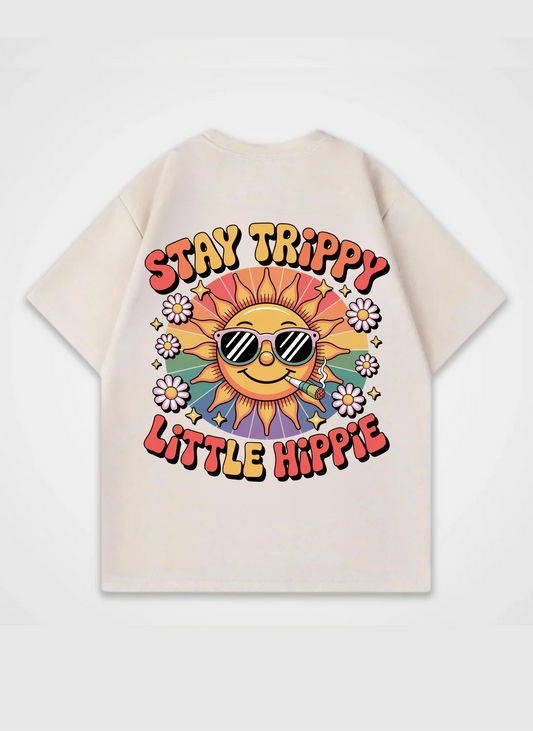 Stay Trippiy Backprint OverT- Shirt