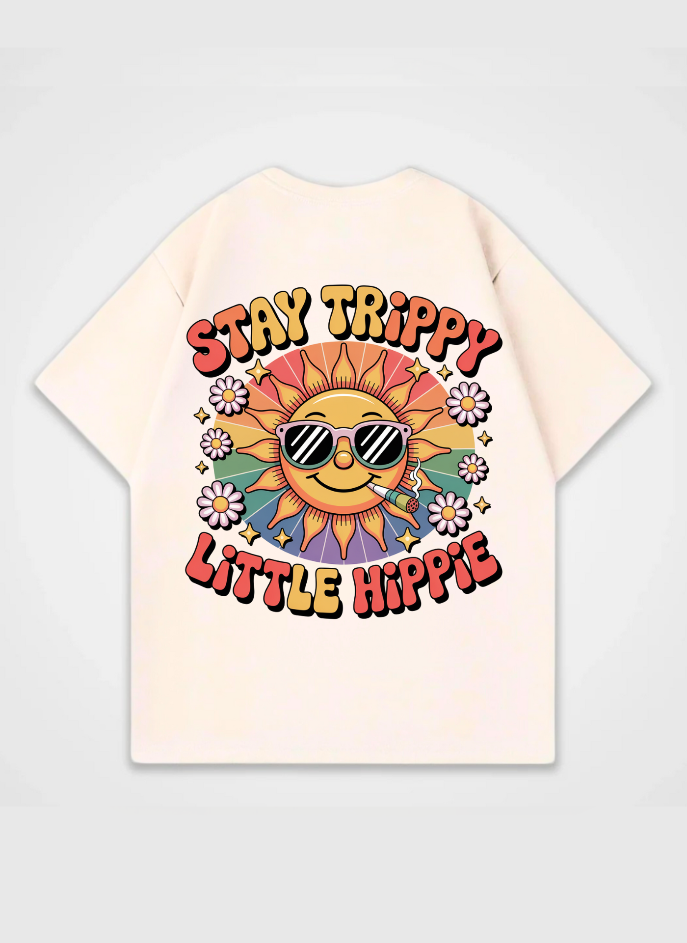 Stay Trippiy Backprint OverT- Shirt