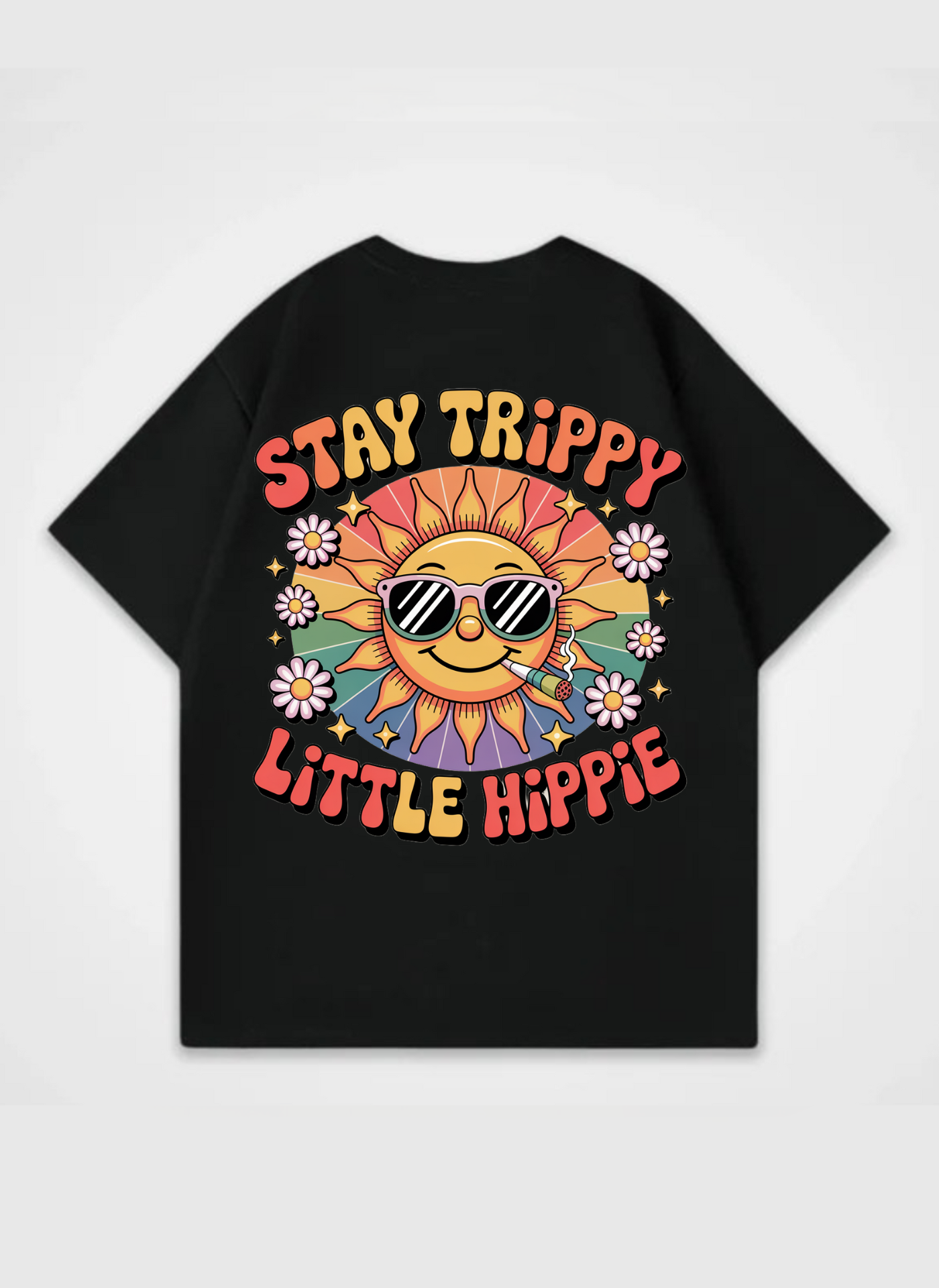 Stay Trippiy Backprint OverT- Shirt