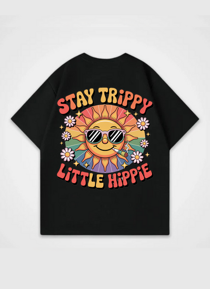 Stay Trippiy Backprint OverT- Shirt