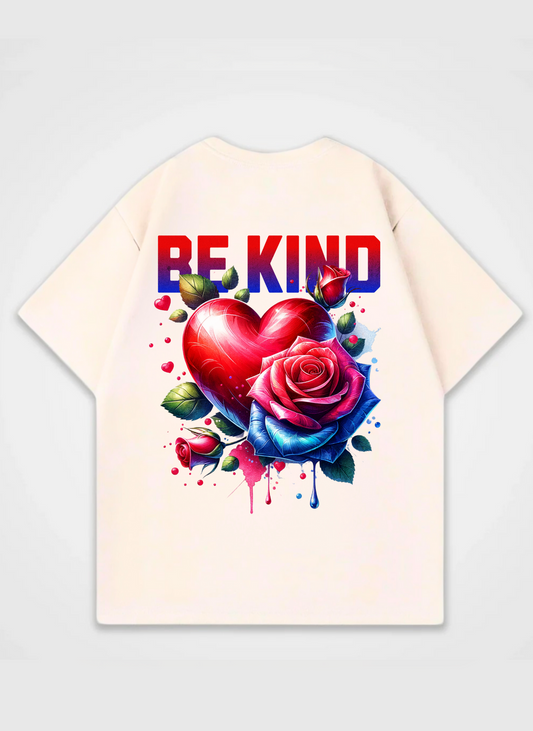 Be Kind Backprint Oversized T-Shirt
