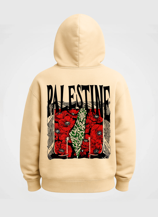 Palestine Roses Backprint