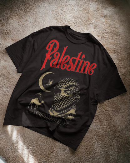Palestine Keffiyeh Black