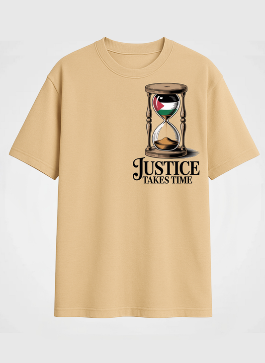 Justice Takes Time Basic Shirt